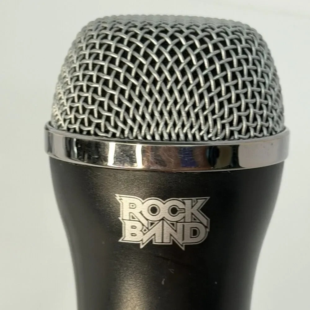 Rock Band Wired USB Microphone PS3 PS2 Wii Xbox 360 Guitar Hero Untested